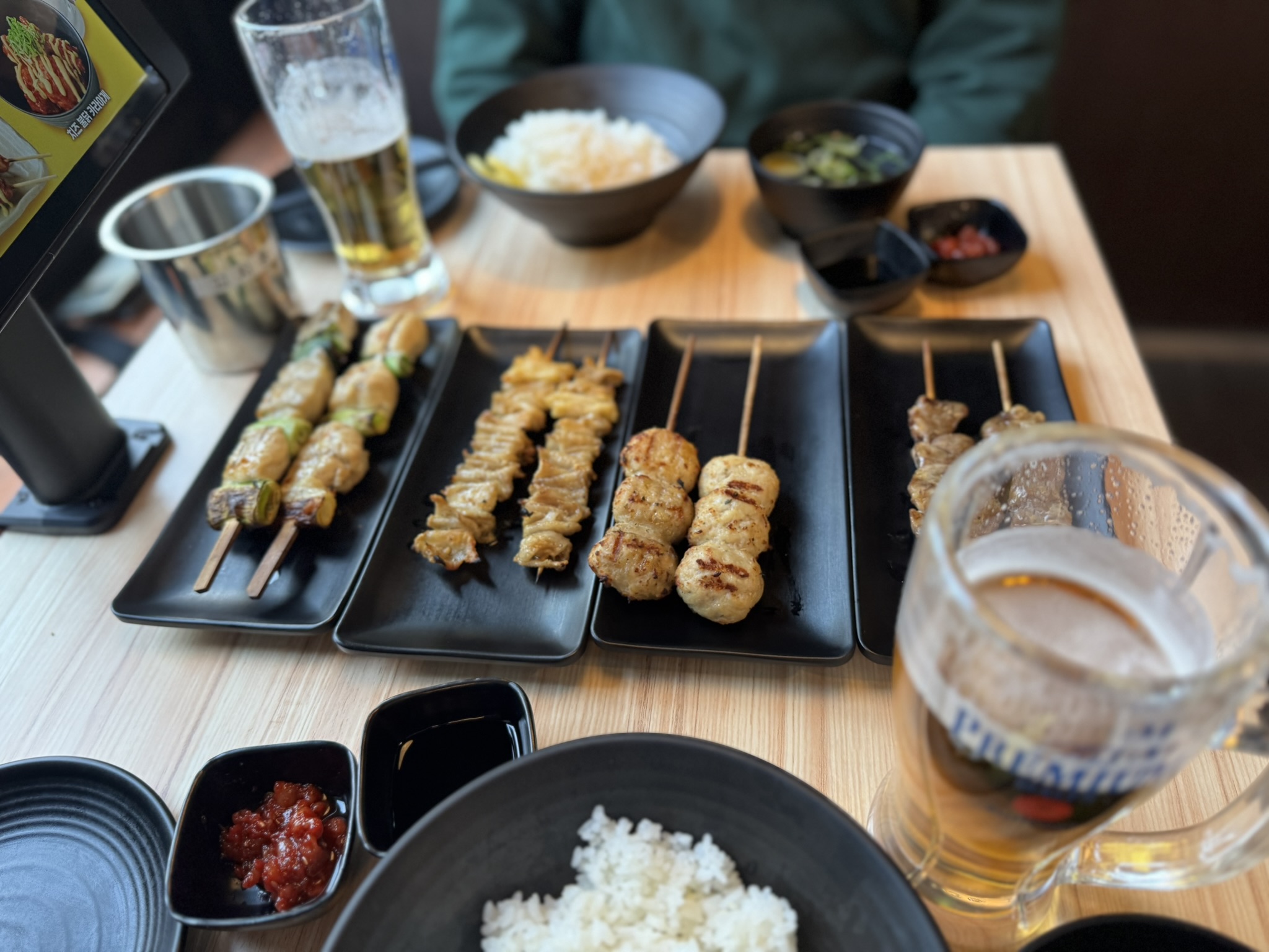 맛있어보이는 꼬치구이